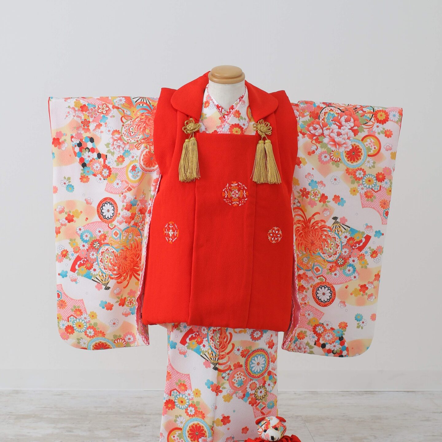 ３歳和装：被布・帯スタイル（girl）