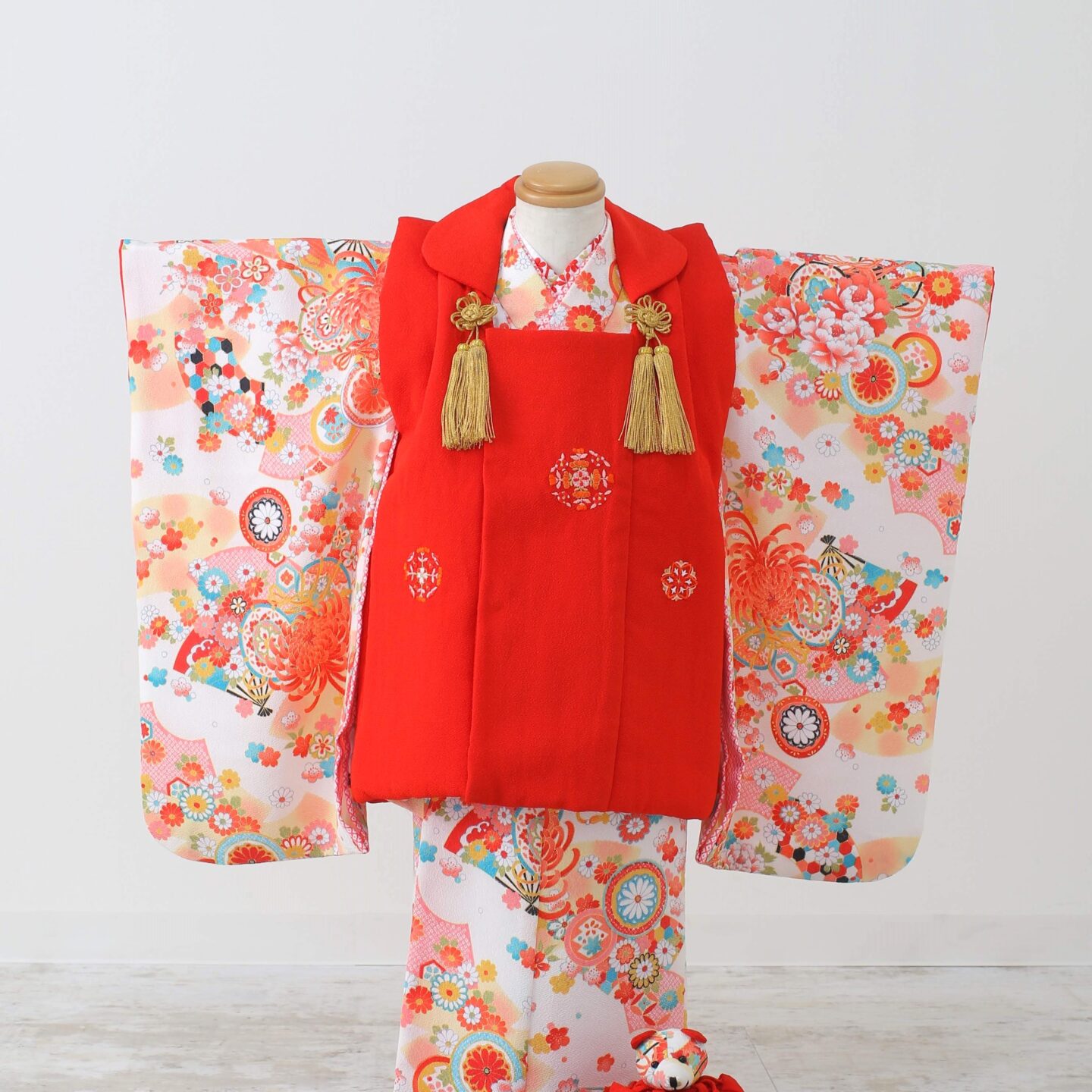 ３歳和装：被布・帯スタイル（girl）